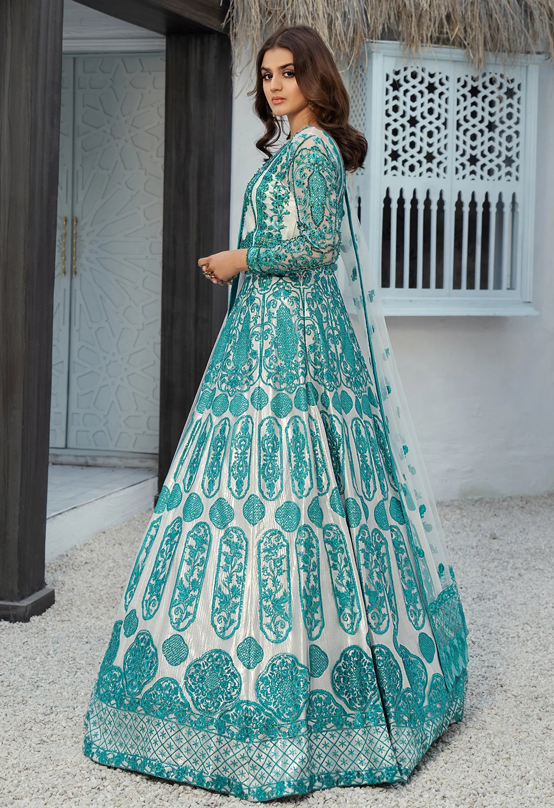 Waqas Shah | Malika E Jahan | Jasmine - by - Libasekhas UK - Registered Vendor of : Waqas Shah - 100% Original Designer Dresss