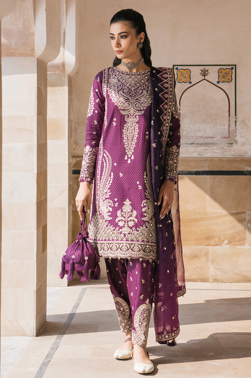 Jazmin | Shahkaar Luxury Lawn 24 | SL24-D6 - by - Libasekhas UK - Registered Vendor of : Jazmin - 100% Original Designer Dresss