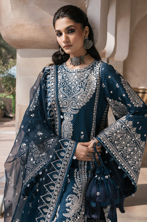 Jazmin | Shahkaar Luxury Lawn 24 | SL24-D5 - by - Libasekhas UK - Registered Vendor of : Jazmin - 100% Original Designer Dresss