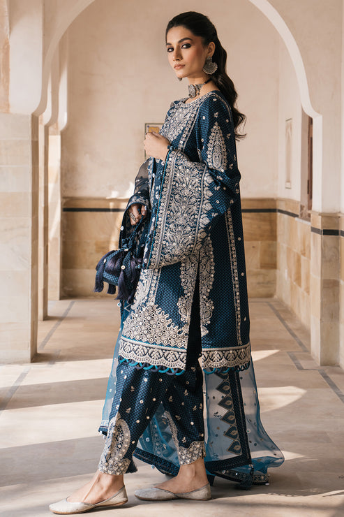 Jazmin | Shahkaar Luxury Lawn 24 | SL24-D5 - by - Libasekhas UK - Registered Vendor of : Jazmin - 100% Original Designer Dresss