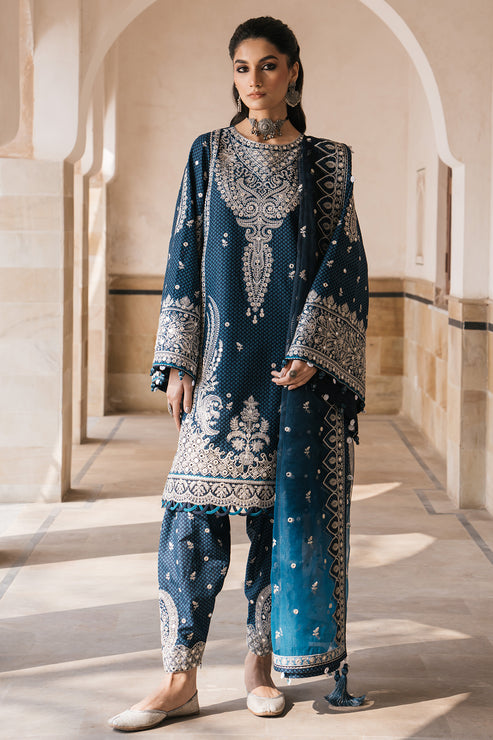 Jazmin | Shahkaar Luxury Lawn 24 | SL24-D5 - by - Libasekhas UK - Registered Vendor of : Jazmin - 100% Original Designer Dresss