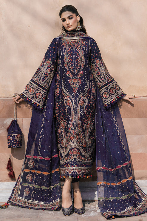 Jazmin | Shahkaar Luxury Lawn 24 | SL24-D9 - by - Libasekhas UK - Registered Vendor of : Jazmin - 100% Original Designer Dresss