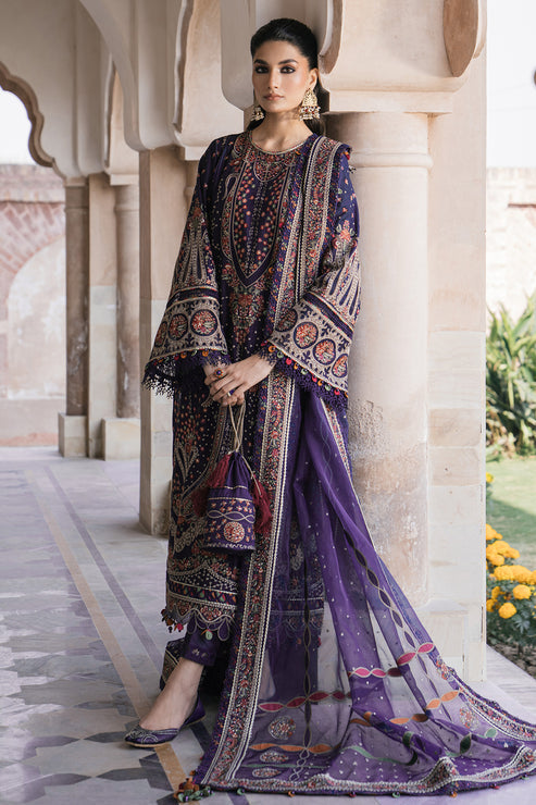Jazmin | Shahkaar Luxury Lawn 24 | SL24-D9 - by - Libasekhas UK - Registered Vendor of : Jazmin - 100% Original Designer Dresss