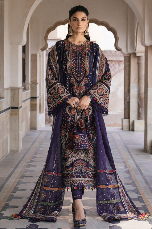 Jazmin | Shahkaar Luxury Lawn 24 | SL24-D9 - by - Libasekhas UK - Registered Vendor of : Jazmin - 100% Original Designer Dresss