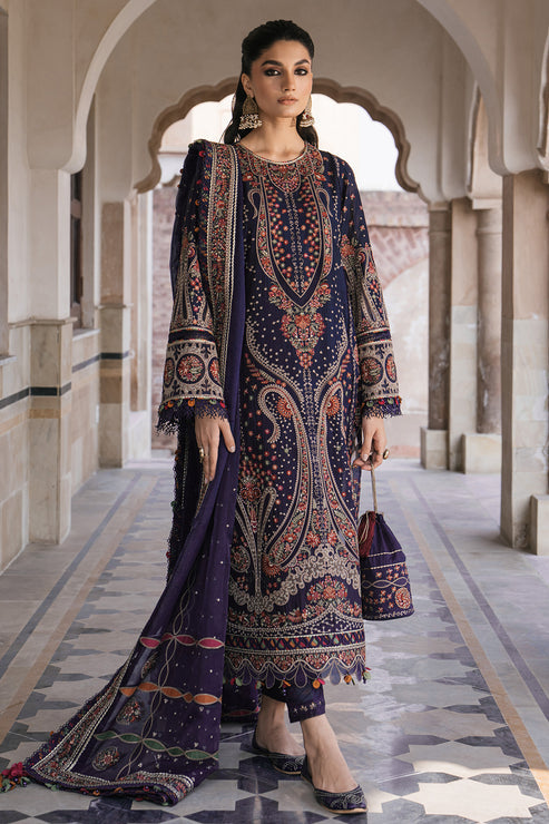 Jazmin | Shahkaar Luxury Lawn 24 | SL24-D9 - by - Libasekhas UK - Registered Vendor of : Jazmin - 100% Original Designer Dresss