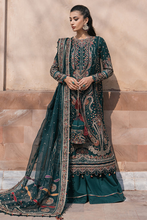 Jazmin | Shahkaar Luxury Lawn 24 | SL24-D10 - by - Libasekhas UK - Registered Vendor of : Jazmin - 100% Original Designer Dresss