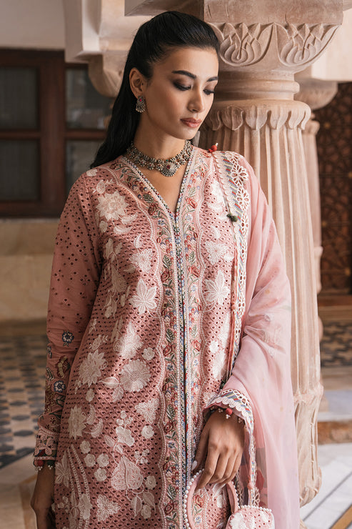 Jazmin | Shahkaar Luxury Lawn 24 | SL24-D4 - by - Libasekhas UK - Registered Vendor of : Jazmin - 100% Original Designer Dresss