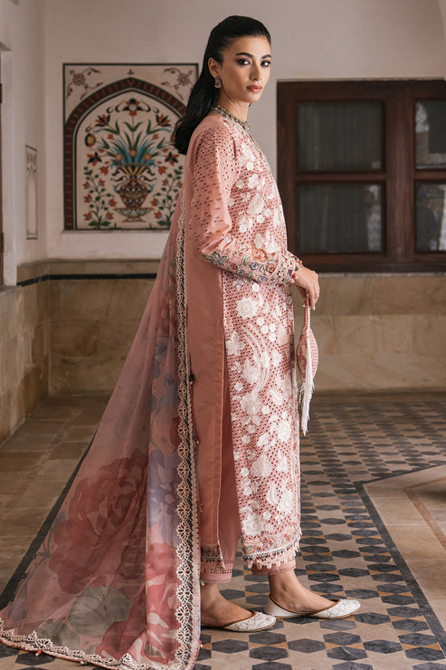 Jazmin | Shahkaar Luxury Lawn 24 | SL24-D4 - by - Libasekhas UK - Registered Vendor of : Jazmin - 100% Original Designer Dresss