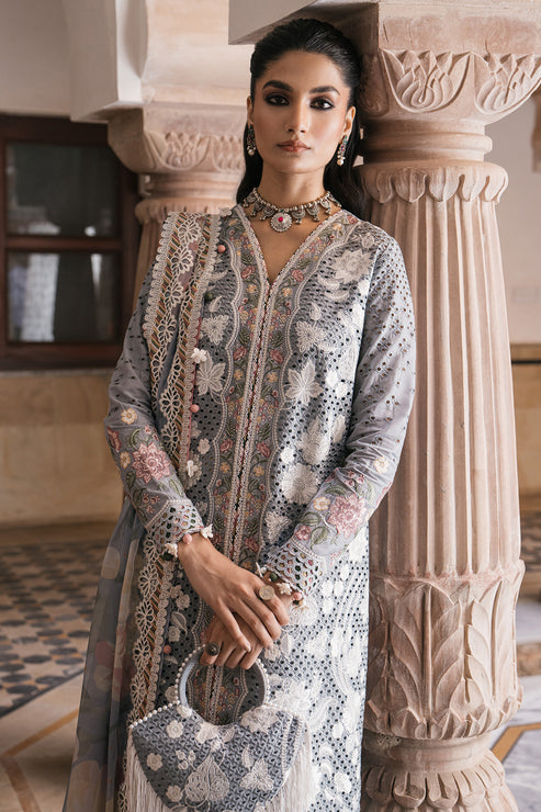 Jazmin | Shahkaar Luxury Lawn 24 | SL24-D3 - by - Libasekhas UK - Registered Vendor of : Jazmin - 100% Original Designer Dresss