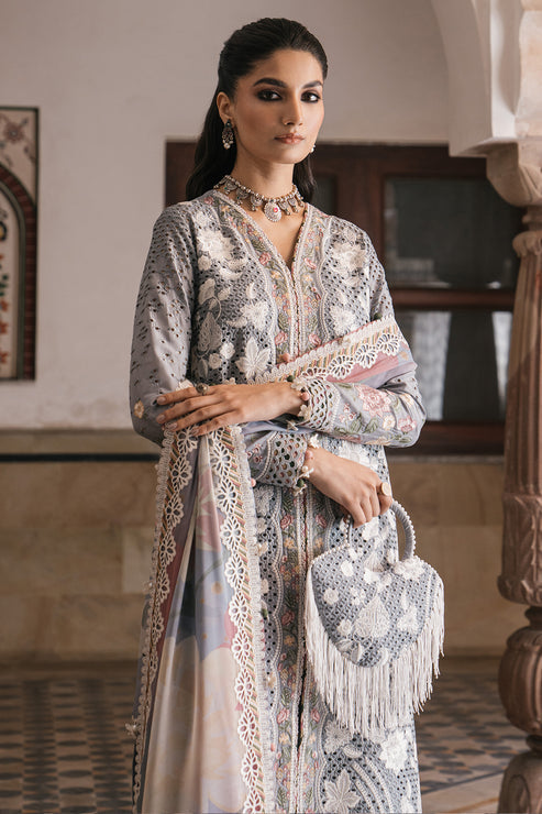 Jazmin | Shahkaar Luxury Lawn 24 | SL24-D3 - by - Libasekhas UK - Registered Vendor of : Jazmin - 100% Original Designer Dresss