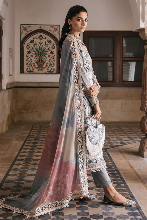 Jazmin | Shahkaar Luxury Lawn 24 | SL24-D3 - by - Libasekhas UK - Registered Vendor of : Jazmin - 100% Original Designer Dresss