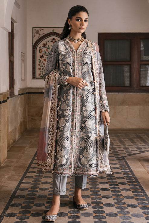 Jazmin | Shahkaar Luxury Lawn 24 | SL24-D3 - by - Libasekhas UK - Registered Vendor of : Jazmin - 100% Original Designer Dresss