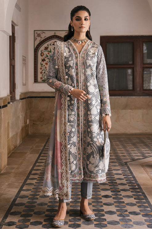 Jazmin | Shahkaar Luxury Lawn 24 | SL24-D3 - by - Libasekhas UK - Registered Vendor of : Jazmin - 100% Original Designer Dresss
