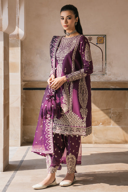 Jazmin | Shahkaar Luxury Lawn 24 | SL24-D6 - by - Libasekhas UK - Registered Vendor of : Jazmin - 100% Original Designer Dresss