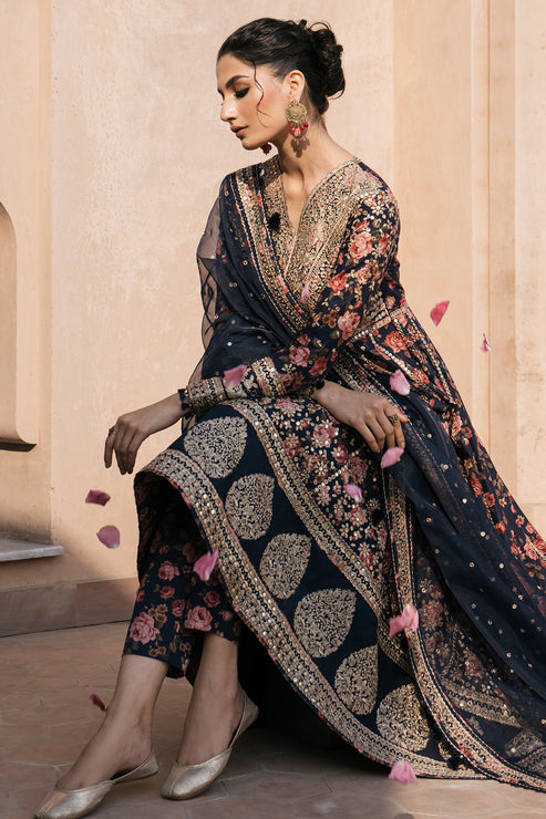 Jazmin | Shahkaar Luxury Lawn 24 | SL24-D1 - by - Libasekhas UK - Registered Vendor of : Jazmin - 100% Original Designer Dresss