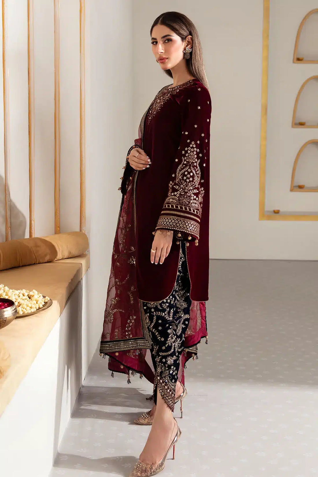 Jazmin | Velvet 23 | VF-2017 - by - Libasekhas UK - Registered Vendor of : Jazmin - 100% Original Designer Dresss