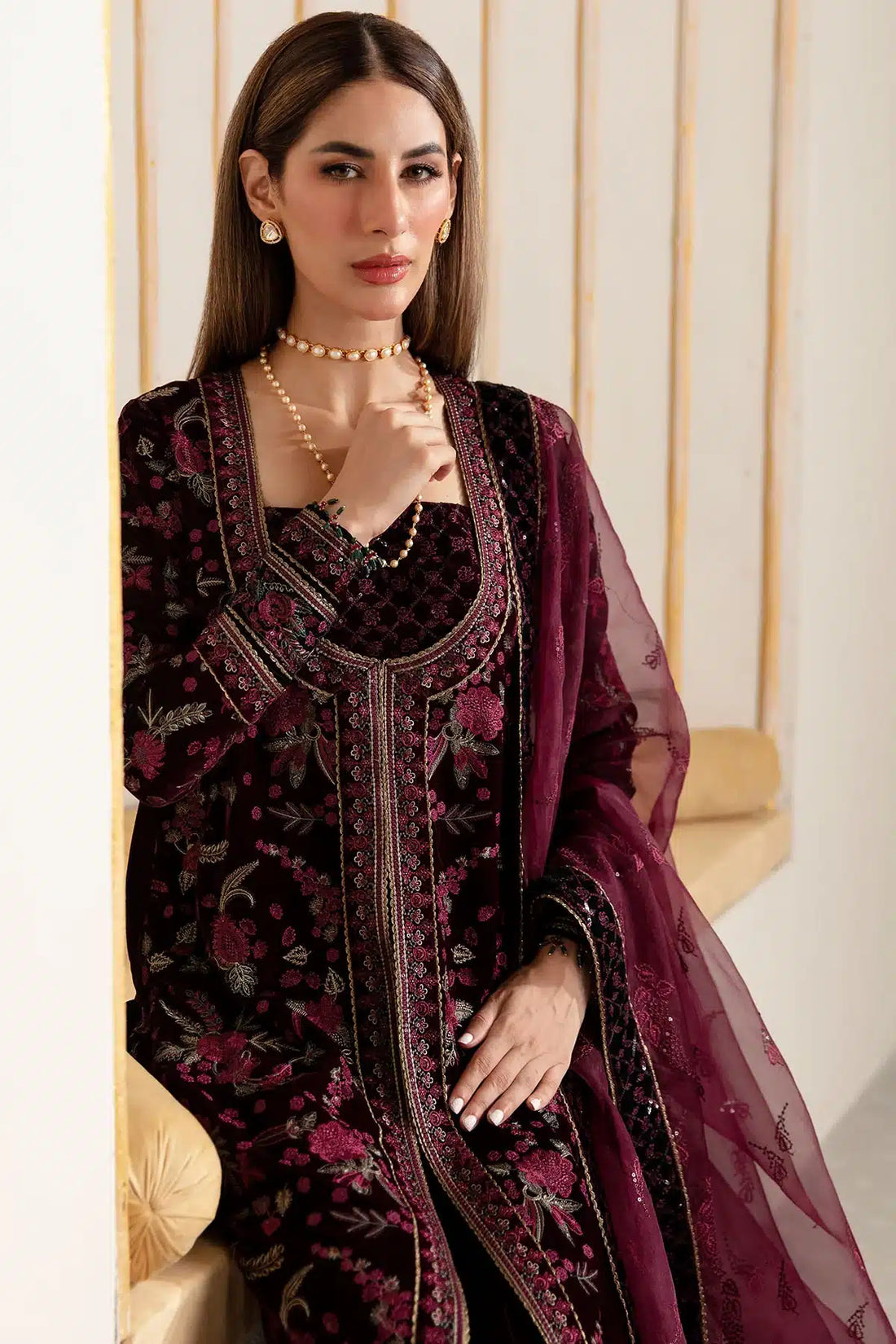 Jazmin | Velvet 23 | VF-2010 - by - Libasekhas UK - Registered Vendor of : Jazmin - 100% Original Designer Dresss