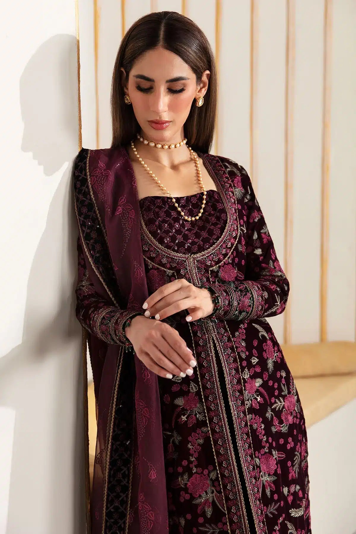Jazmin | Velvet 23 | VF-2010 - by - Libasekhas UK - Registered Vendor of : Jazmin - 100% Original Designer Dresss