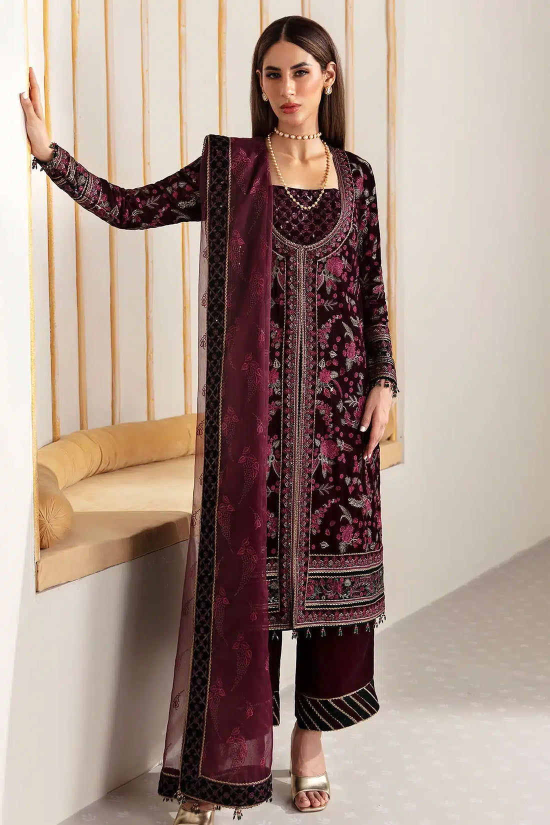 Jazmin | Velvet 23 | VF-2010 - by - Libasekhas UK - Registered Vendor of : Jazmin - 100% Original Designer Dresss