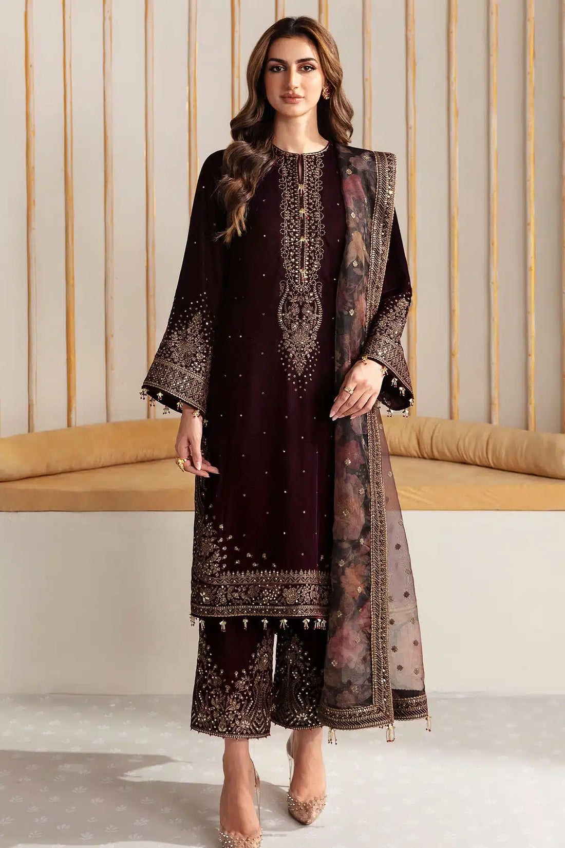 Jazmin | Velvet 23 | VF-2012 - by - Libasekhas UK - Registered Vendor of : Jazmin - 100% Original Designer Dresss