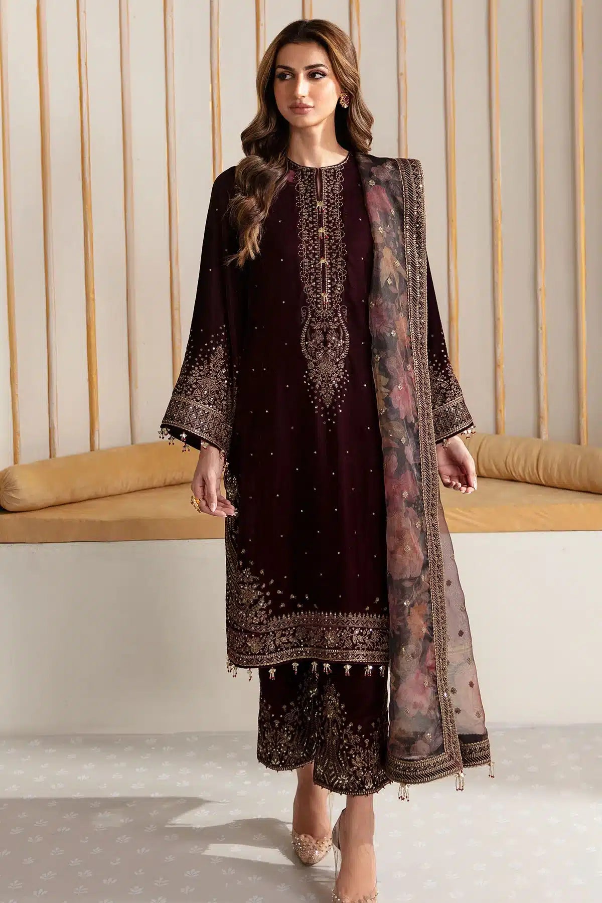 Jazmin | Velvet 23 | VF-2012 - by - Libasekhas UK - Registered Vendor of : Jazmin - 100% Original Designer Dresss