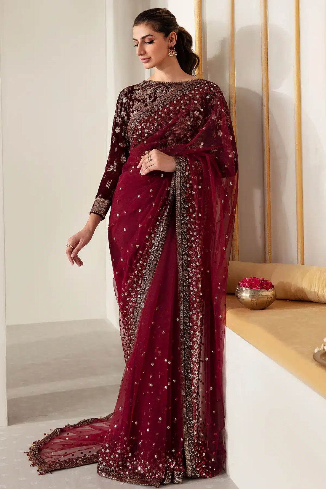 Jazmin | Velvet 23 | VF-2016 - by - Libasekhas UK - Registered Vendor of : Jazmin - 100% Original Designer Dresss