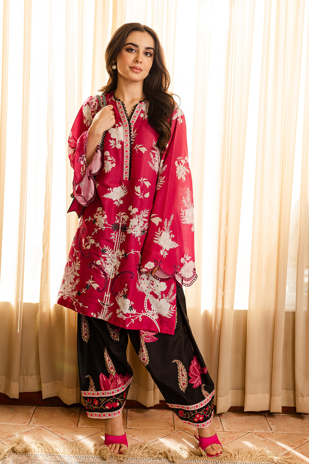Vanya | Co Ords | CO-78 - by Libasekhas UK - Registered Vendor of : Vanya - 100% Original Designer Dress