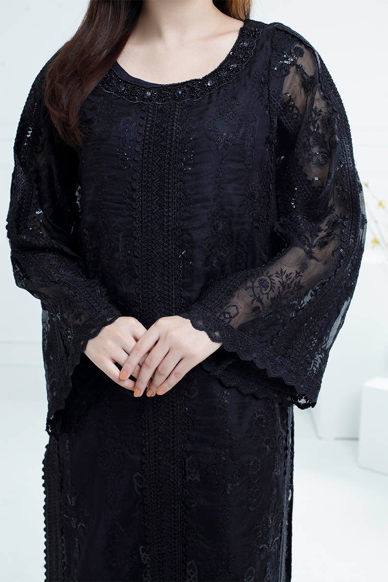 Panache | Pret | Black Radiance - by - Libasekhas UK - Registered Vendor of : Panache By Mona - 100% Original Designer Dresss