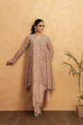 Panache | Pret | Pink Chai - by - Libasekhas UK - Registered Vendor of : Panache By Mona - 100% Original Designer Dresss