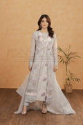 Panache | Pret | Gray Flora - by - Libasekhas UK - Registered Vendor of : Panache By Mona - 100% Original Designer Dresss
