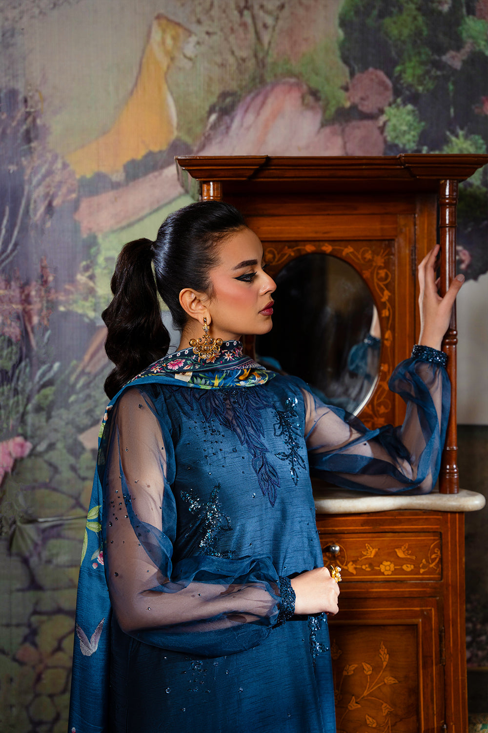Saira Rizwan | Dahini Silk Pret | SIAN -SRLP03-25 - by - Libasekhas UK - Registered Vendor of : Saira Rizwan - 100% Original Designer Dresss