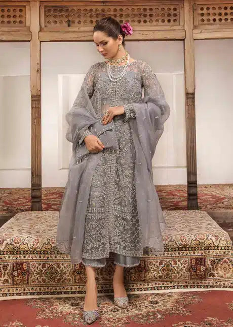 Kanwal Malik | Angana Luxury Formals 23 | Chandi - by - Libasekhas UK - Registered Vendor of : Kanwal Malik - 100% Original Designer Dresss
