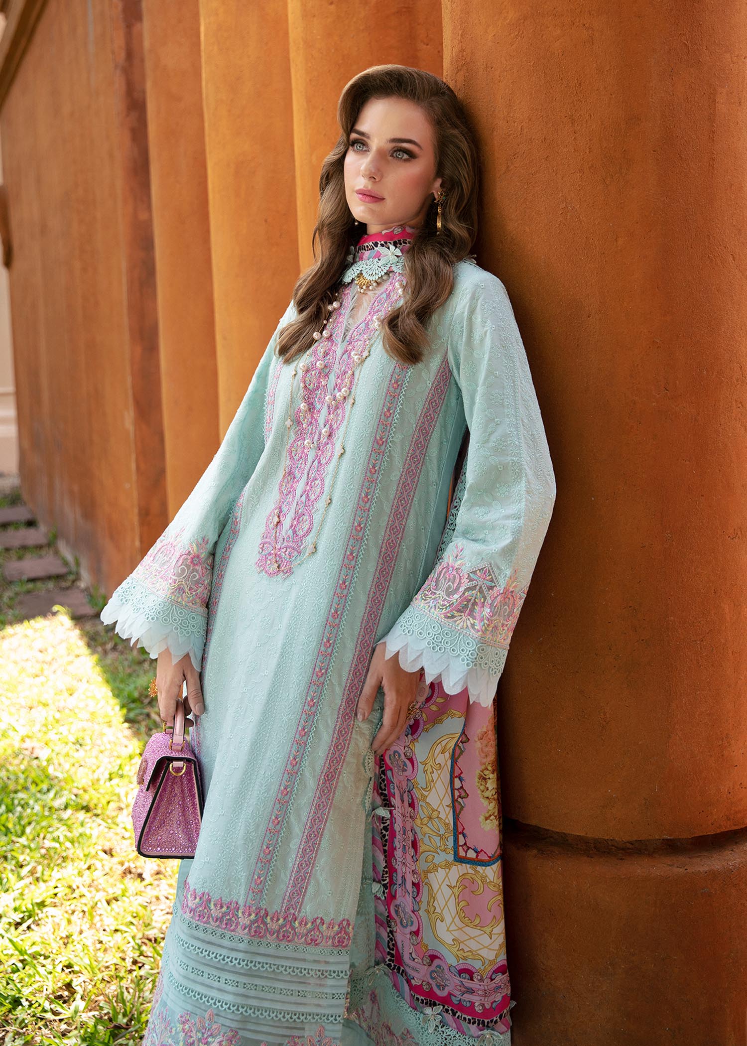 Kanwal Malik | Sareen Luxury Lawn 24 | Lilly - by - Libasekhas UK - Registered Vendor of : Kanwal Malik - 100% Original Designer Dresss