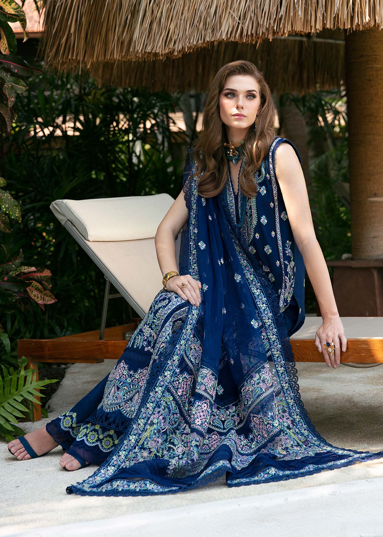 Kanwal Malik | Sareen Luxury Lawn 24 | Rohma - by - Libasekhas UK - Registered Vendor of : Kanwal Malik - 100% Original Designer Dresss