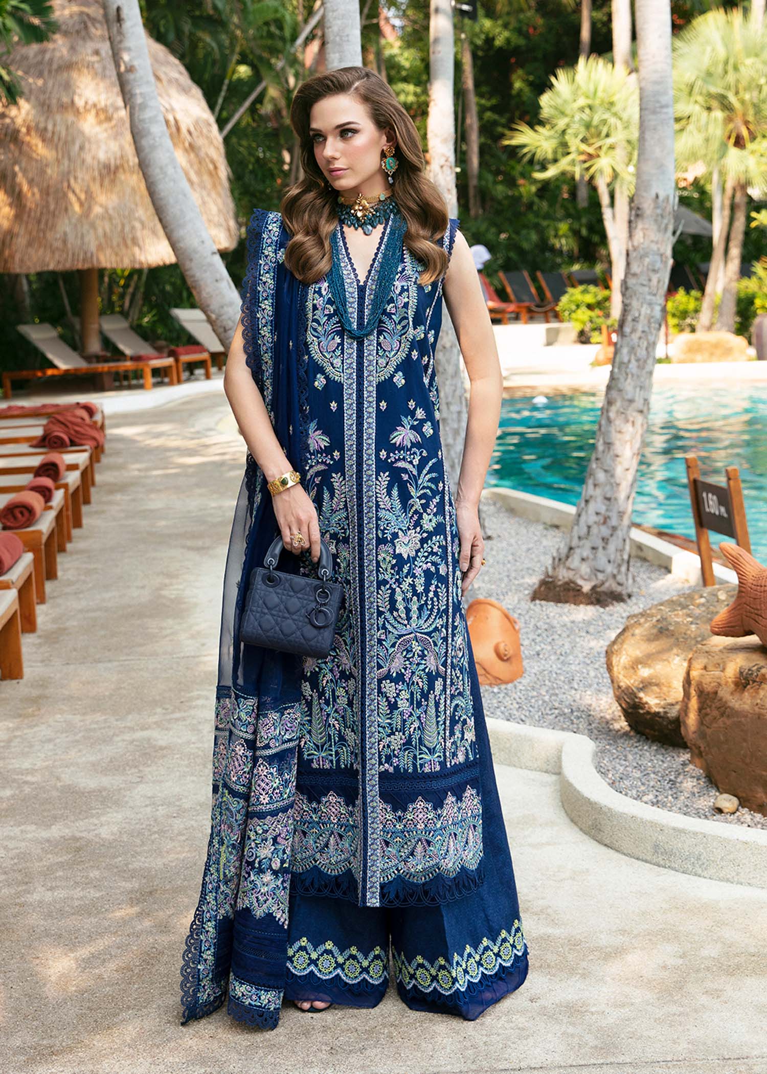 Kanwal Malik | Sareen Luxury Lawn 24 | Rohma - by - Libasekhas UK - Registered Vendor of : Kanwal Malik - 100% Original Designer Dresss