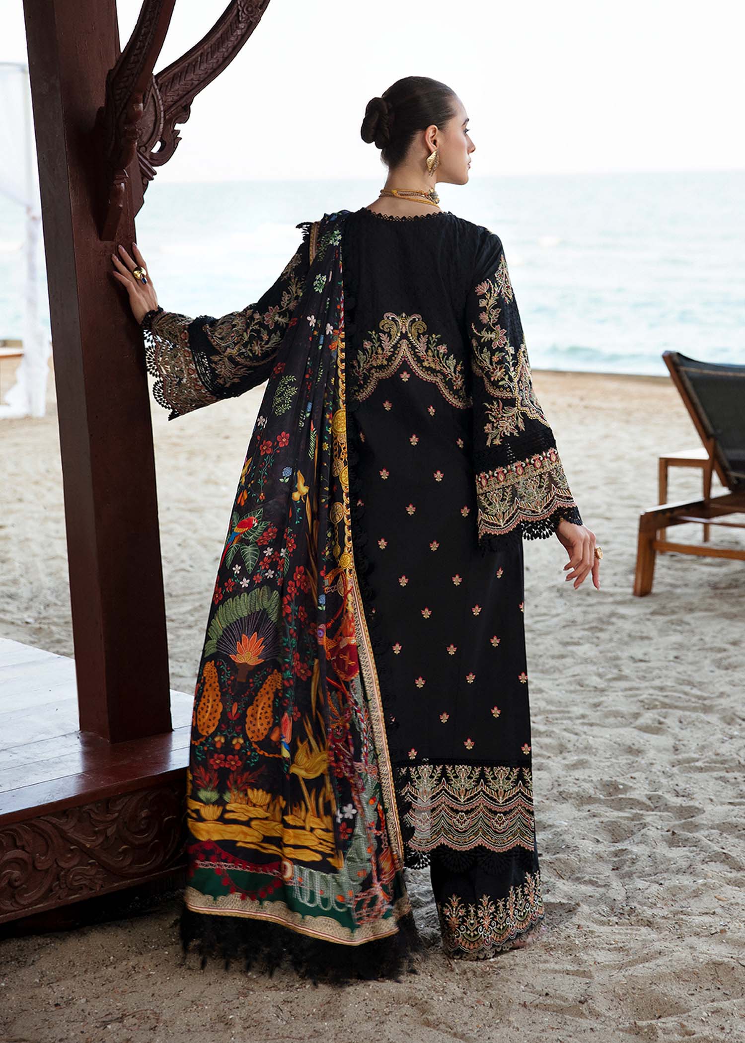 Kanwal Malik | Sareen Luxury Lawn 24 | Gloria - by - Libasekhas UK - Registered Vendor of : Kanwal Malik - 100% Original Designer Dresss
