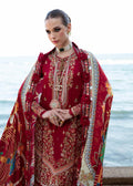 Kanwal Malik | Sareen Luxury Lawn 24 | Rose - by - Libasekhas UK - Registered Vendor of : Kanwal Malik - 100% Original Designer Dresss