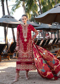 Kanwal Malik | Sareen Luxury Lawn 24 | Rose - by - Libasekhas UK - Registered Vendor of : Kanwal Malik - 100% Original Designer Dresss