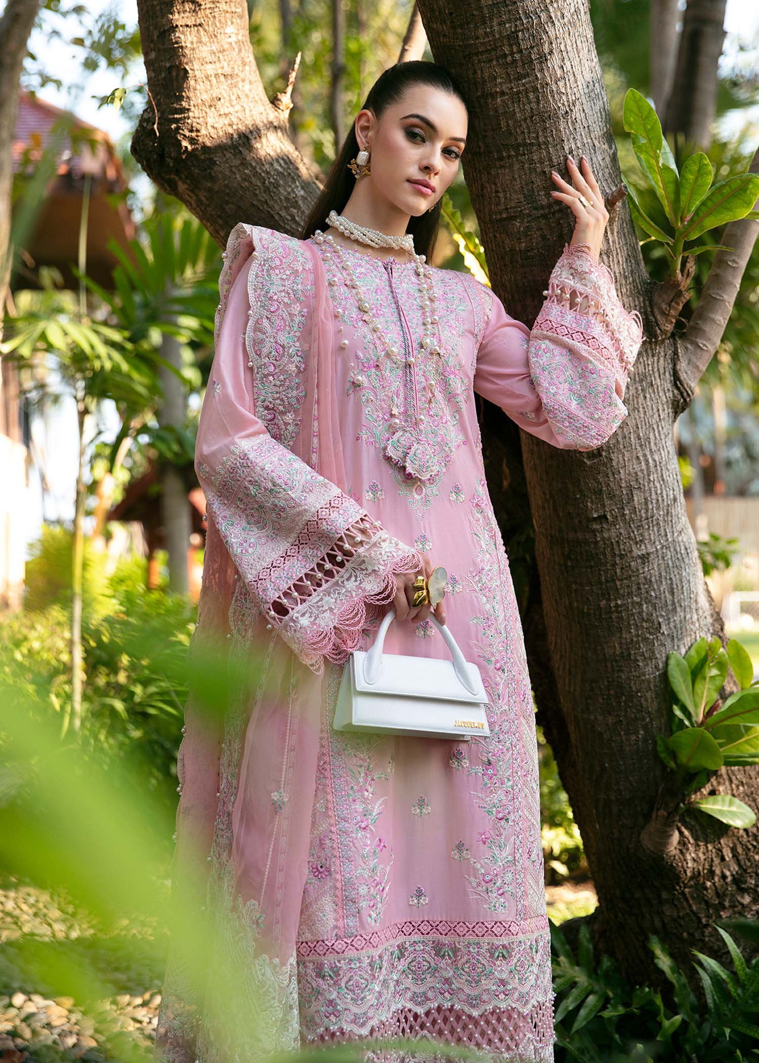 Kanwal Malik | Sareen Luxury Lawn 24 | Misty - by - Libasekhas UK - Registered Vendor of : Kanwal Malik - 100% Original Designer Dresss