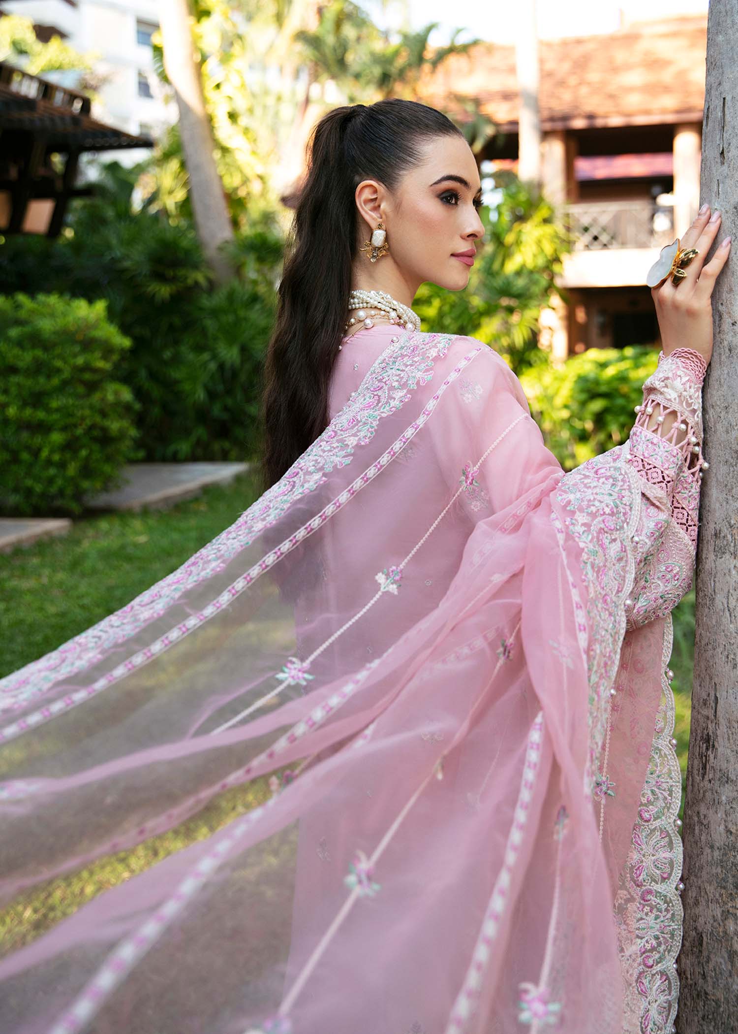 Kanwal Malik | Sareen Luxury Lawn 24 | Misty - by - Libasekhas UK - Registered Vendor of : Kanwal Malik - 100% Original Designer Dresss