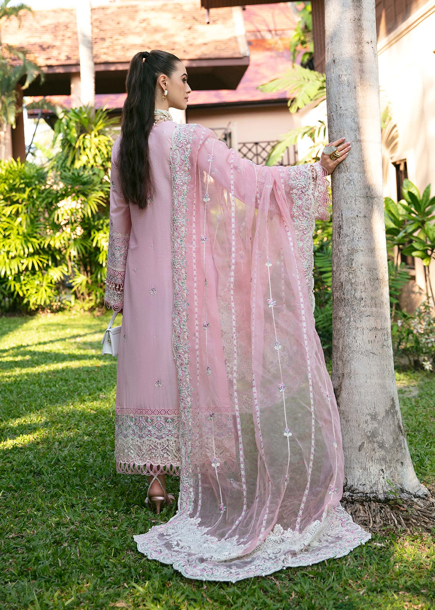 Kanwal Malik | Sareen Luxury Lawn 24 | Misty - by - Libasekhas UK - Registered Vendor of : Kanwal Malik - 100% Original Designer Dresss
