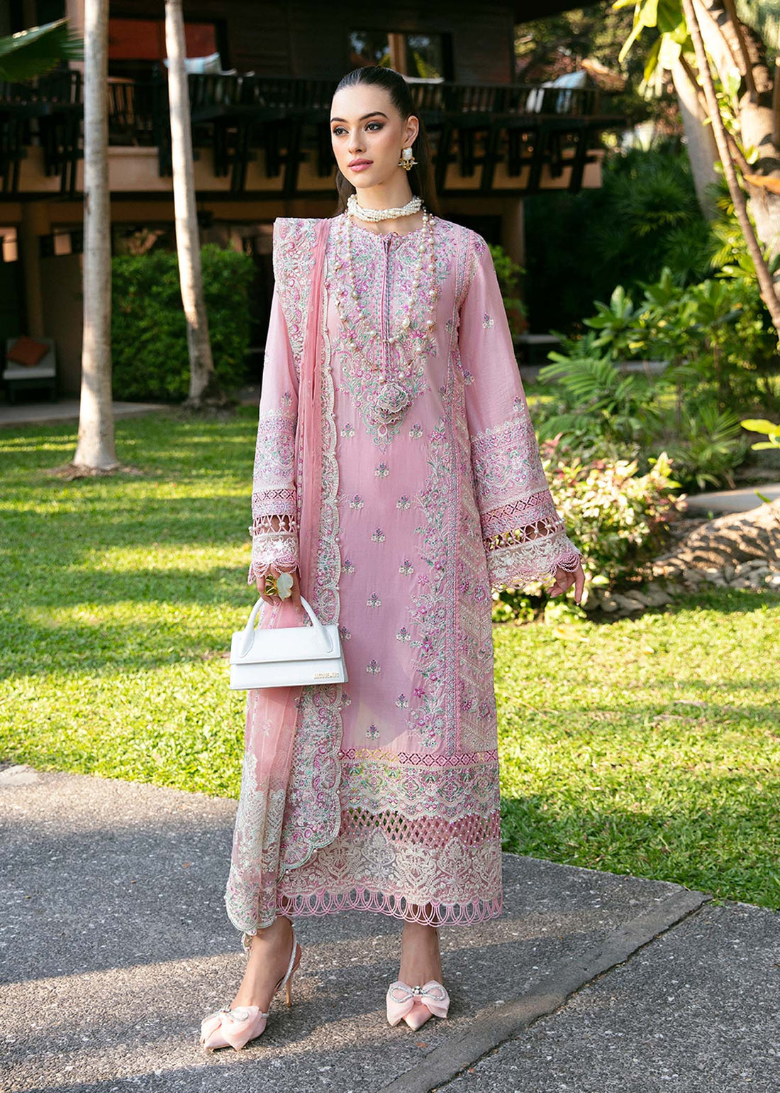 Kanwal Malik | Sareen Luxury Lawn 24 | Misty - by - Libasekhas UK - Registered Vendor of : Kanwal Malik - 100% Original Designer Dresss