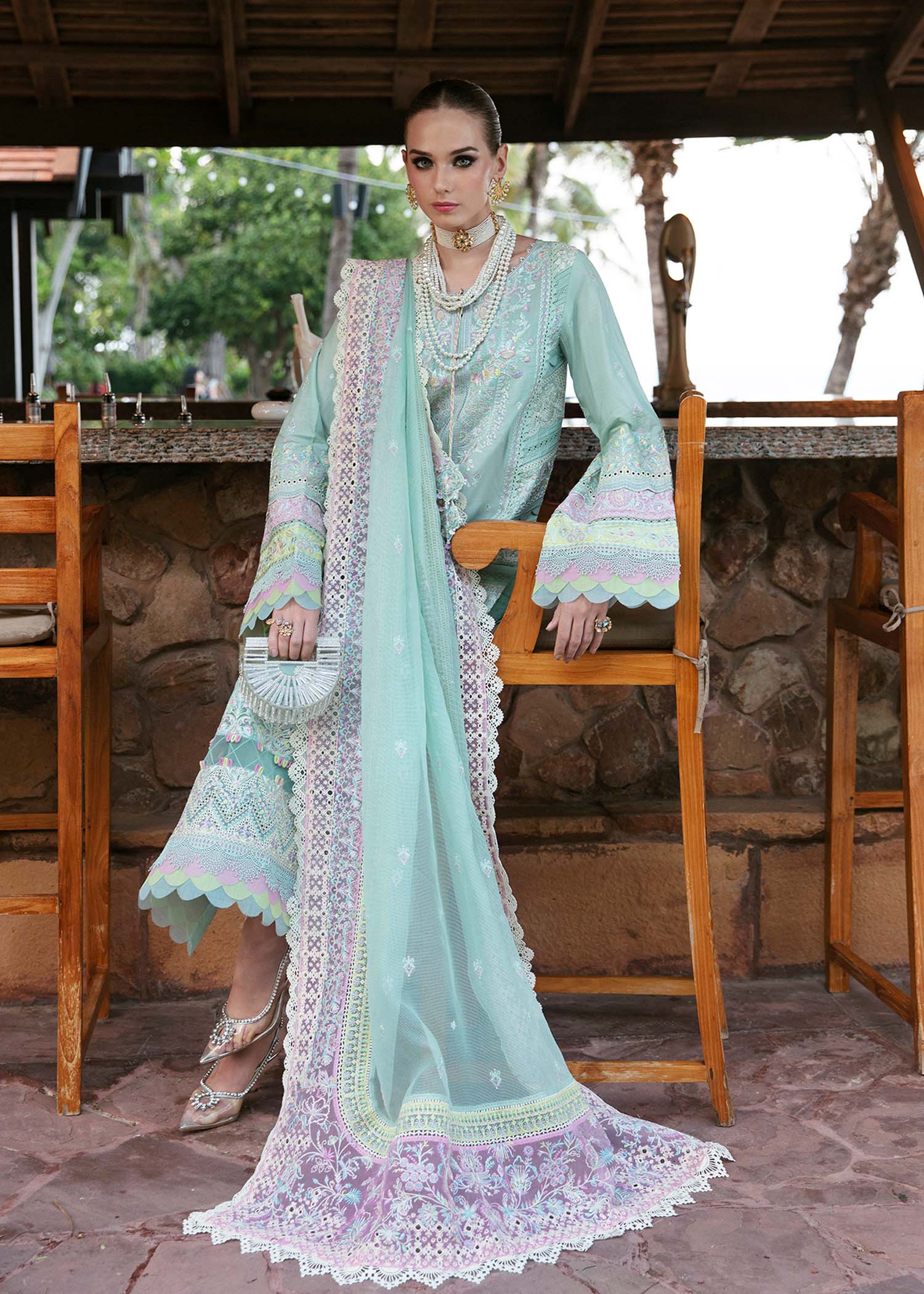 Kanwal Malik | Sareen Luxury Lawn 24 | Camilla - by - Libasekhas UK - Registered Vendor of : Kanwal Malik - 100% Original Designer Dresss