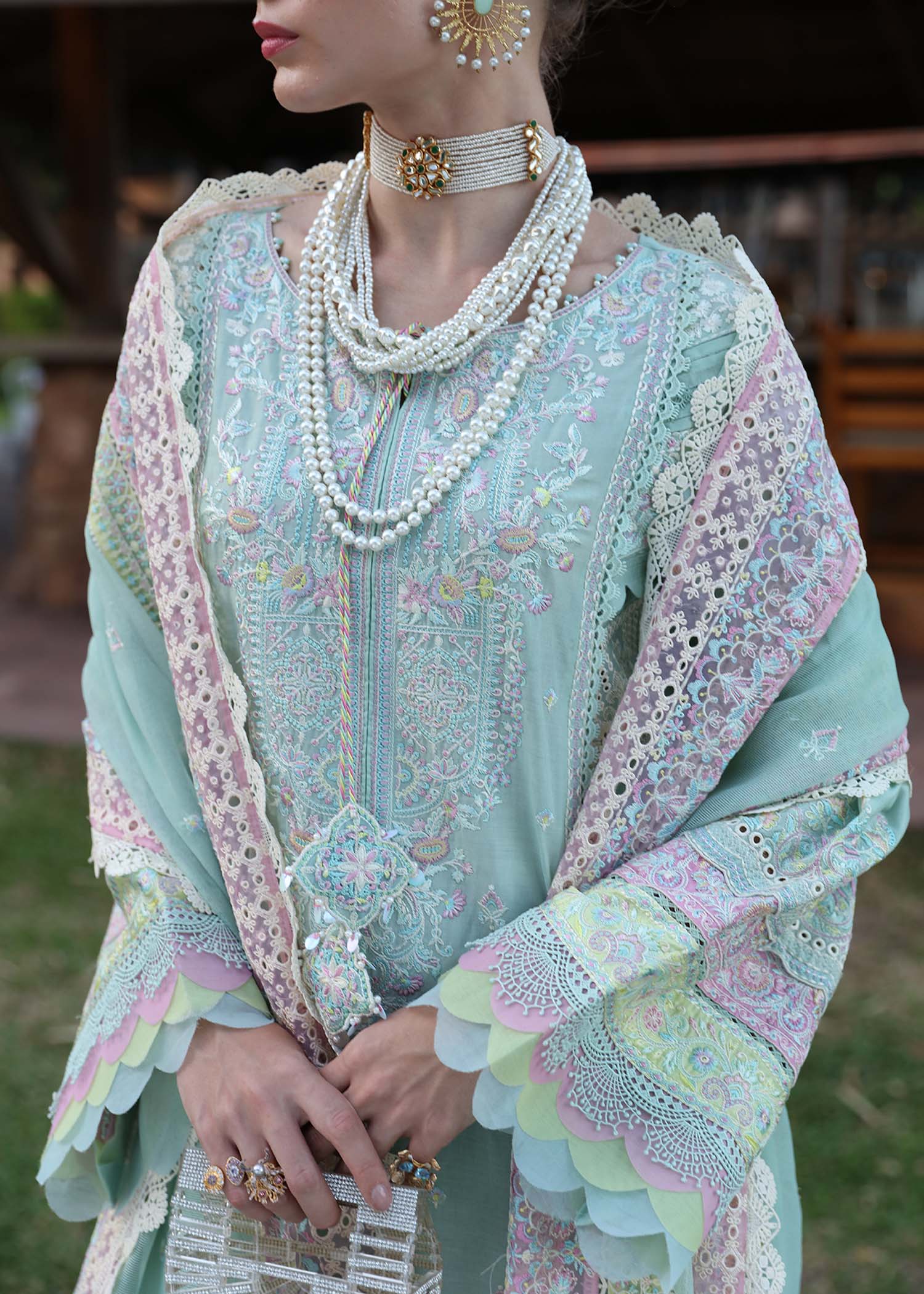 Kanwal Malik | Sareen Luxury Lawn 24 | Camilla - by - Libasekhas UK - Registered Vendor of : Kanwal Malik - 100% Original Designer Dresss