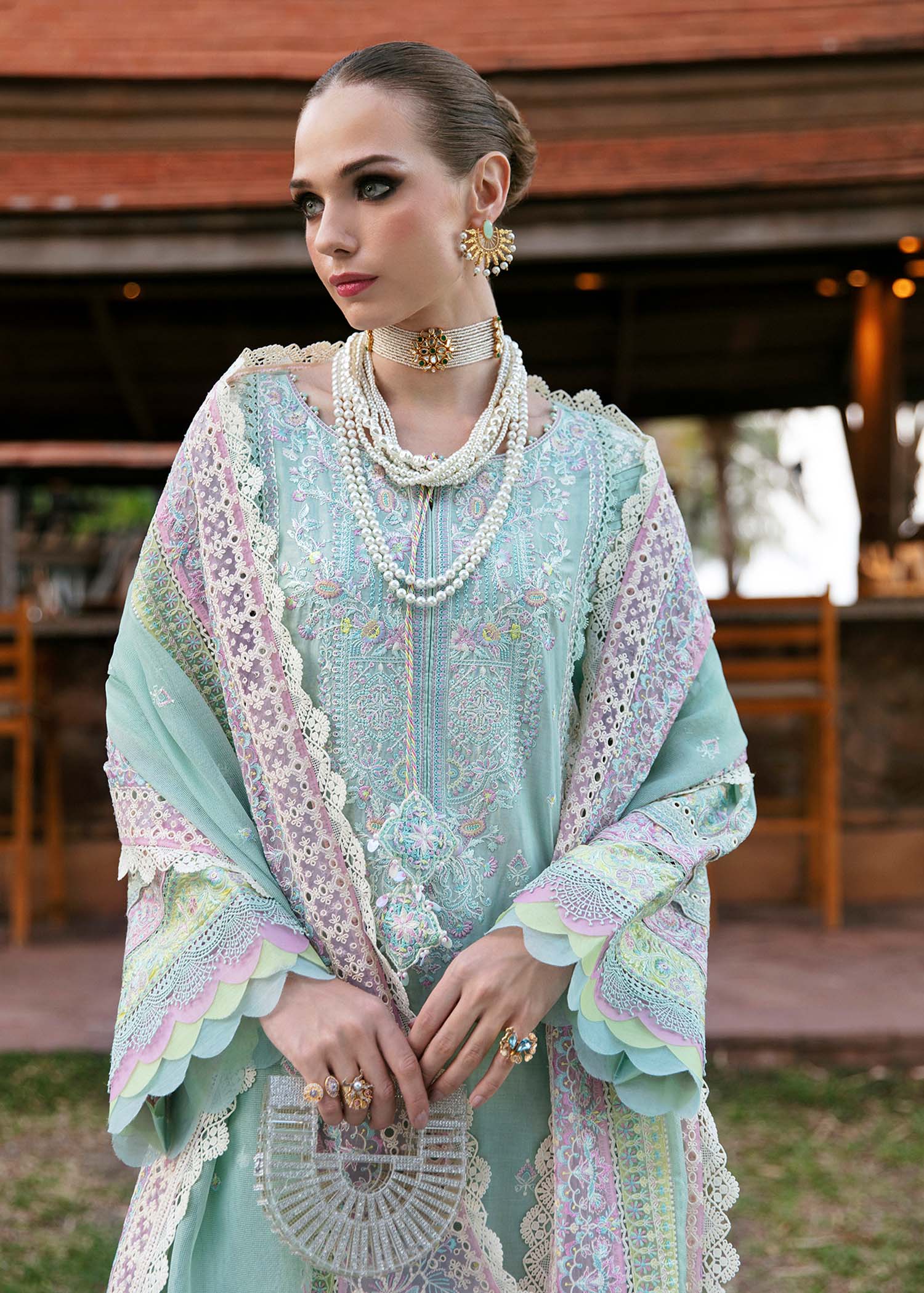 Kanwal Malik | Sareen Luxury Lawn 24 | Camilla - by - Libasekhas UK - Registered Vendor of : Kanwal Malik - 100% Original Designer Dresss
