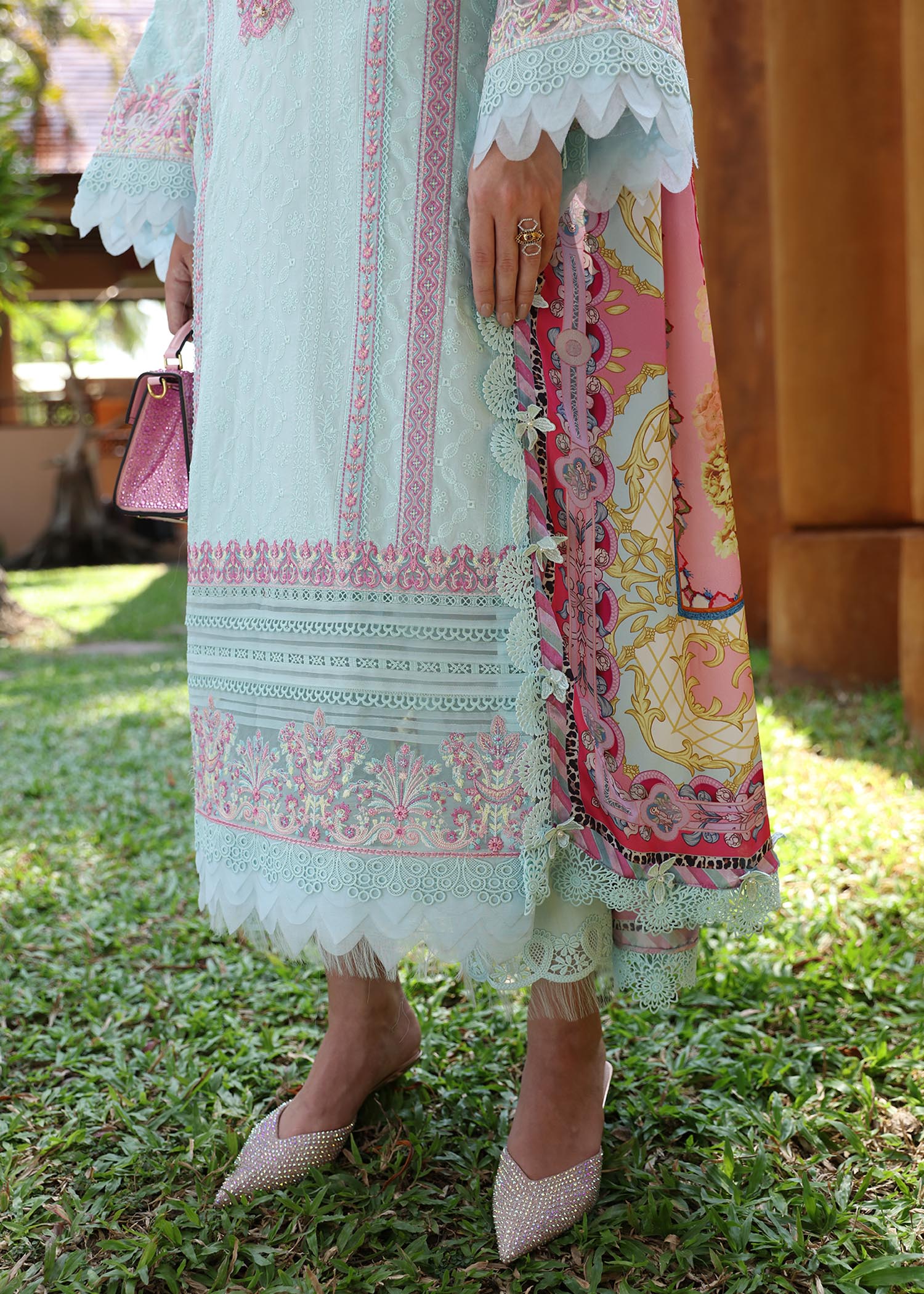 Kanwal Malik | Sareen Luxury Lawn 24 | Lilly - by - Libasekhas UK - Registered Vendor of : Kanwal Malik - 100% Original Designer Dresss