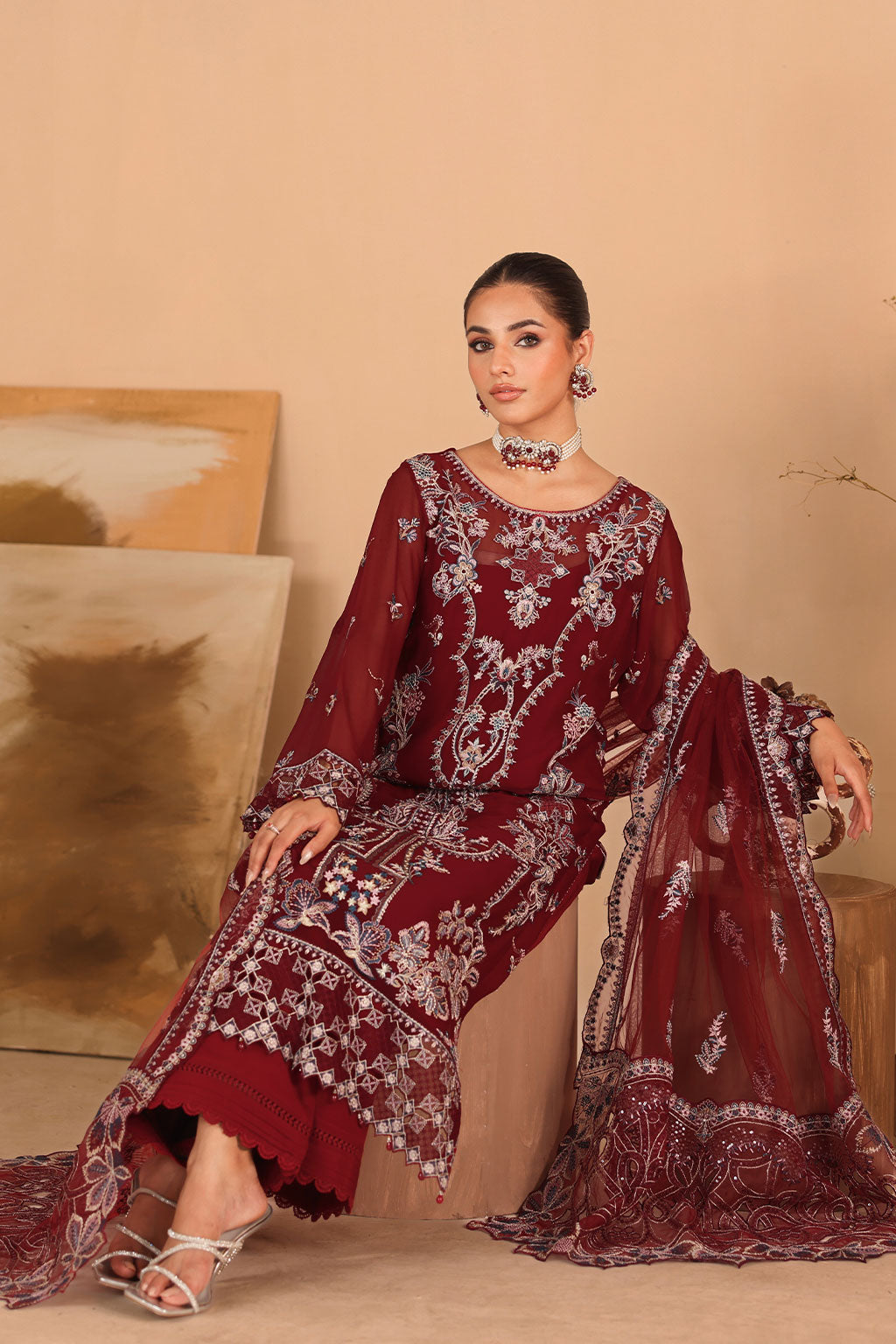 Ramsha | Kashish Collection | K-306 - by Libasekhas UK - Registered Vendor of : Ramsha - 100% Original Designer Dress