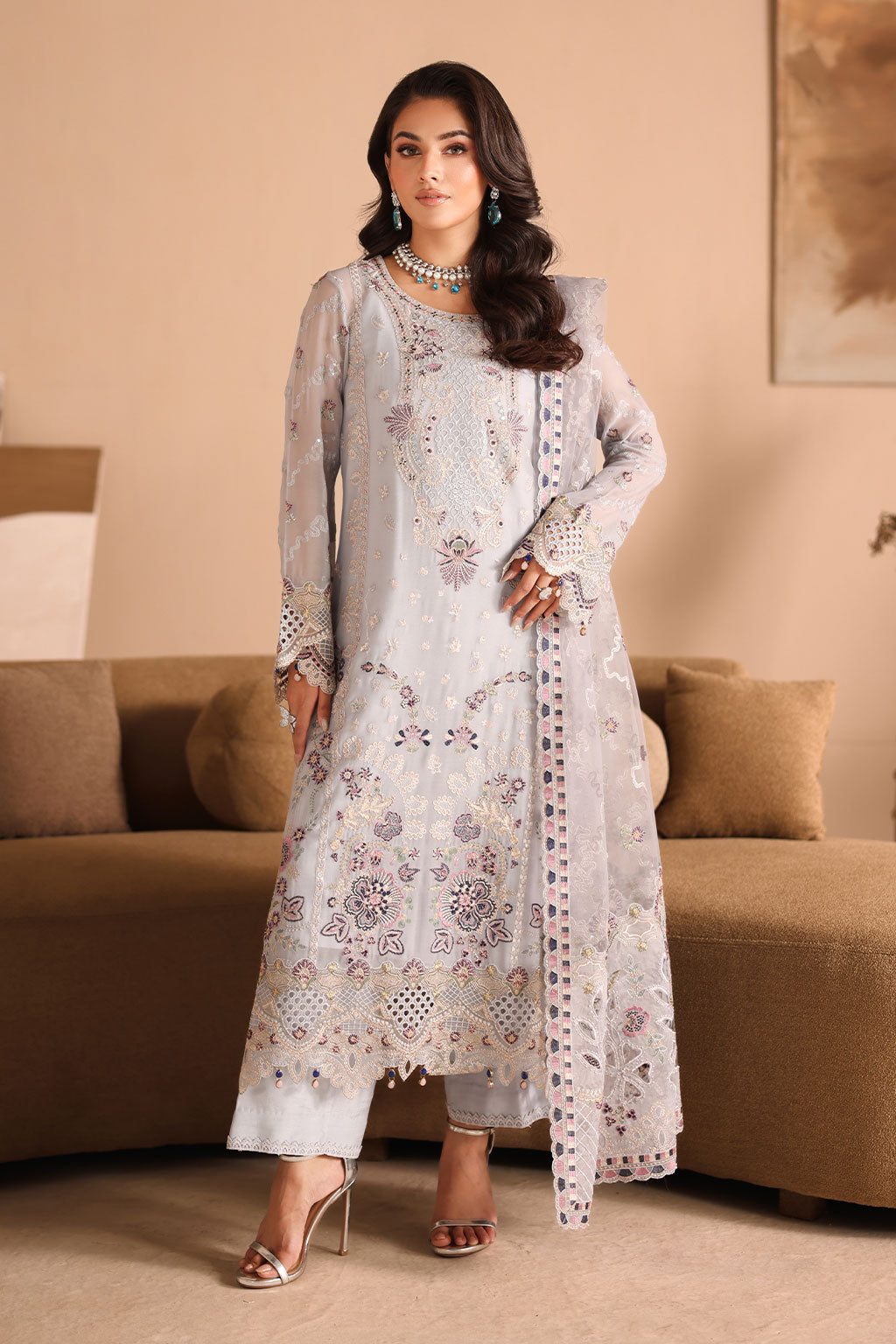 Ramsha | Kashish Collection | K-302 - by Libasekhas UK - Registered Vendor of : Ramsha - 100% Original Designer Dress