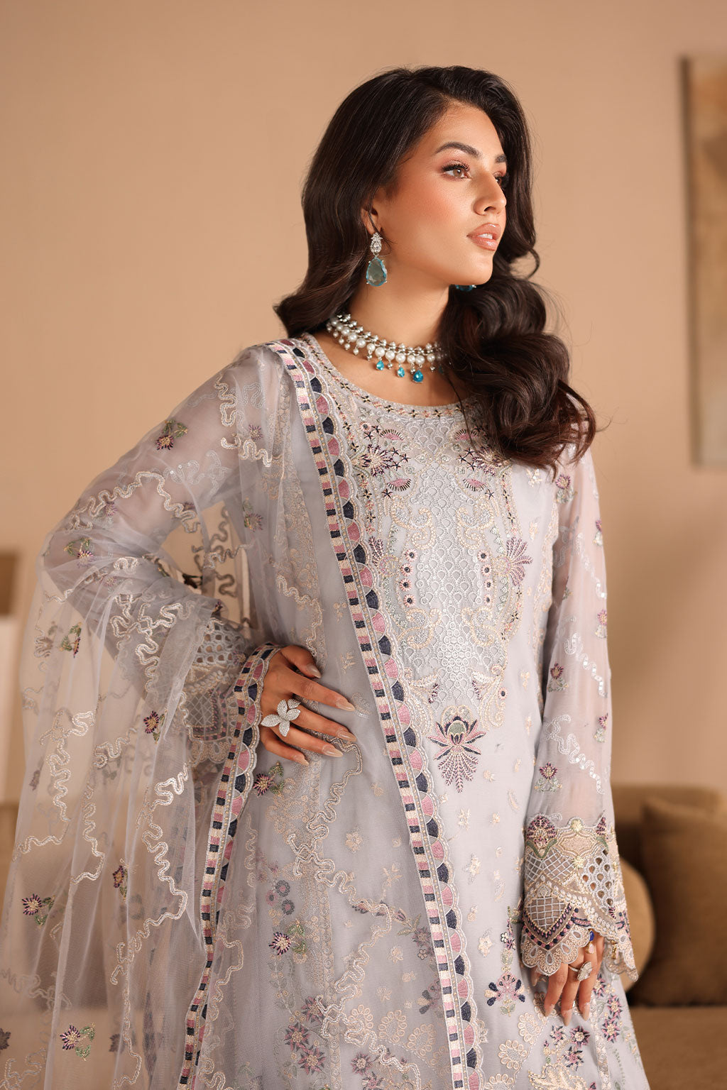 Ramsha | Kashish Collection | K-302 - by Libasekhas UK - Registered Vendor of : Ramsha - 100% Original Designer Dress