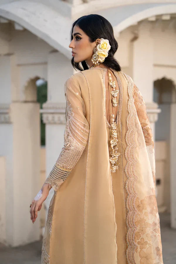 Ittehad | Dilruba Wedding Formals | ESDR78-SUT-BGE - by - Libasekhas UK - Registered Vendor of : Ittehad - 100% Original Designer Dresss